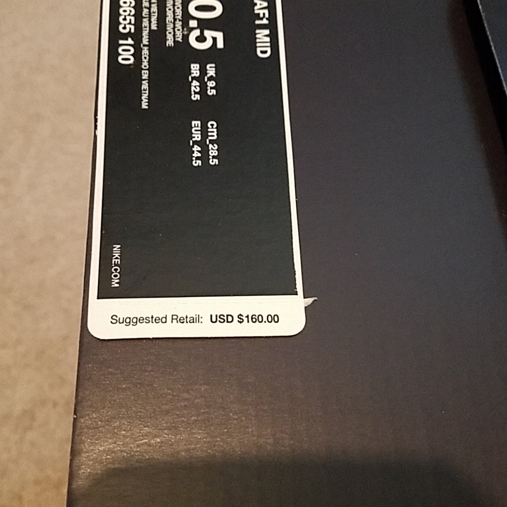 Nike Men's Air Force 1 Basketball Shoes - Picture 6 of 10